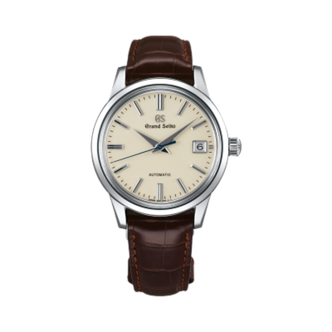 그랜드 세이코 엘레강스 컬렉션 SBGJ251 39.5mm 스테인리스 스틸 크로커다일 레더 스트랩(Grand Seiko Elegance Collection SBGJ251 39.5mm Stainless Steel Crocodile Leather Strap)