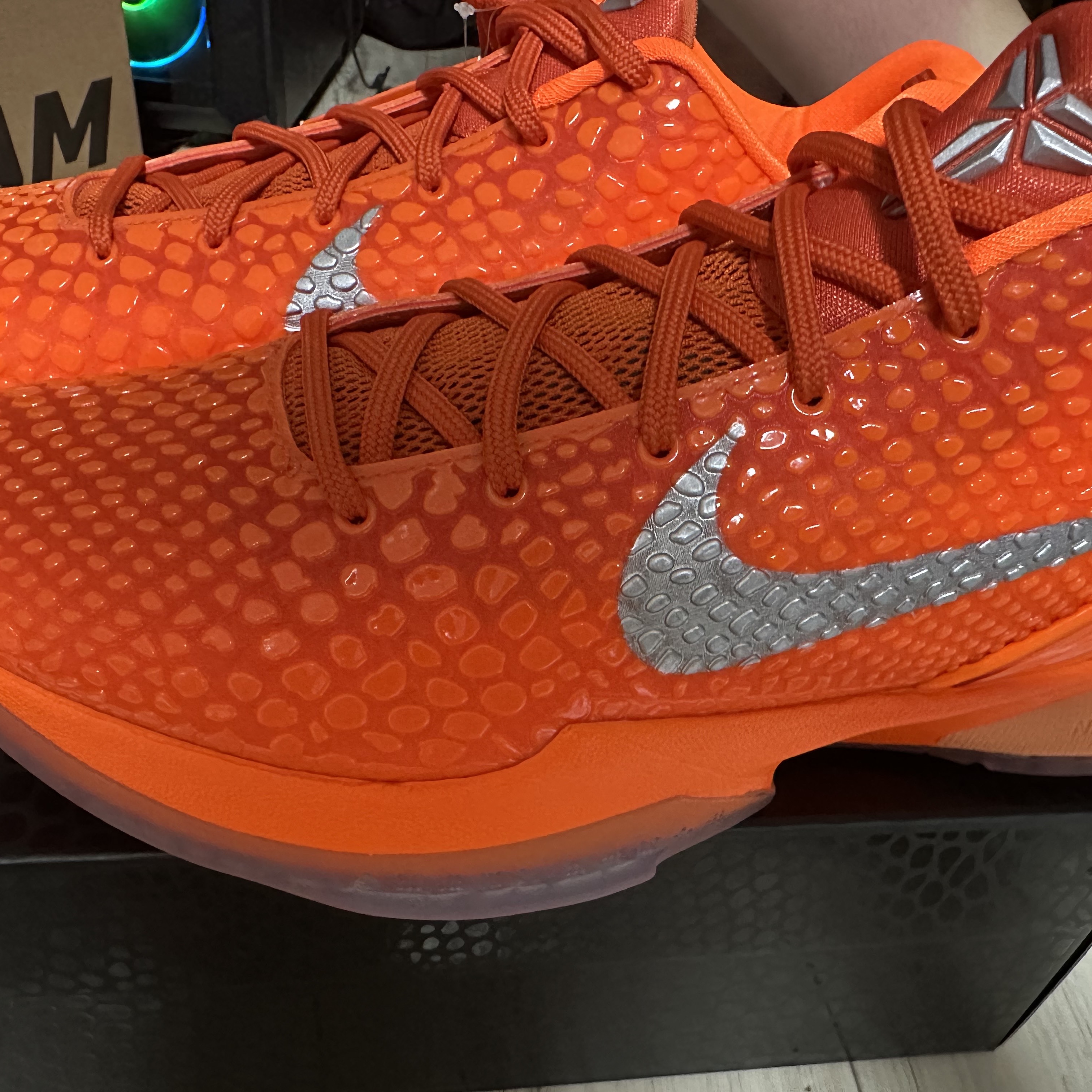 Nike Kobe 6 Protro Total Orange 착용 스타일 - 3