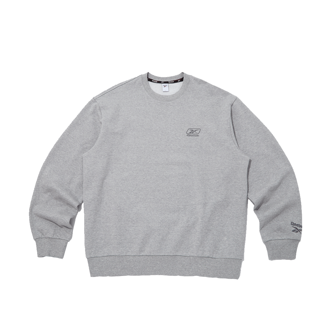 RETS5FM25G2 Reebok Premier Sweatshirt Melange Gray