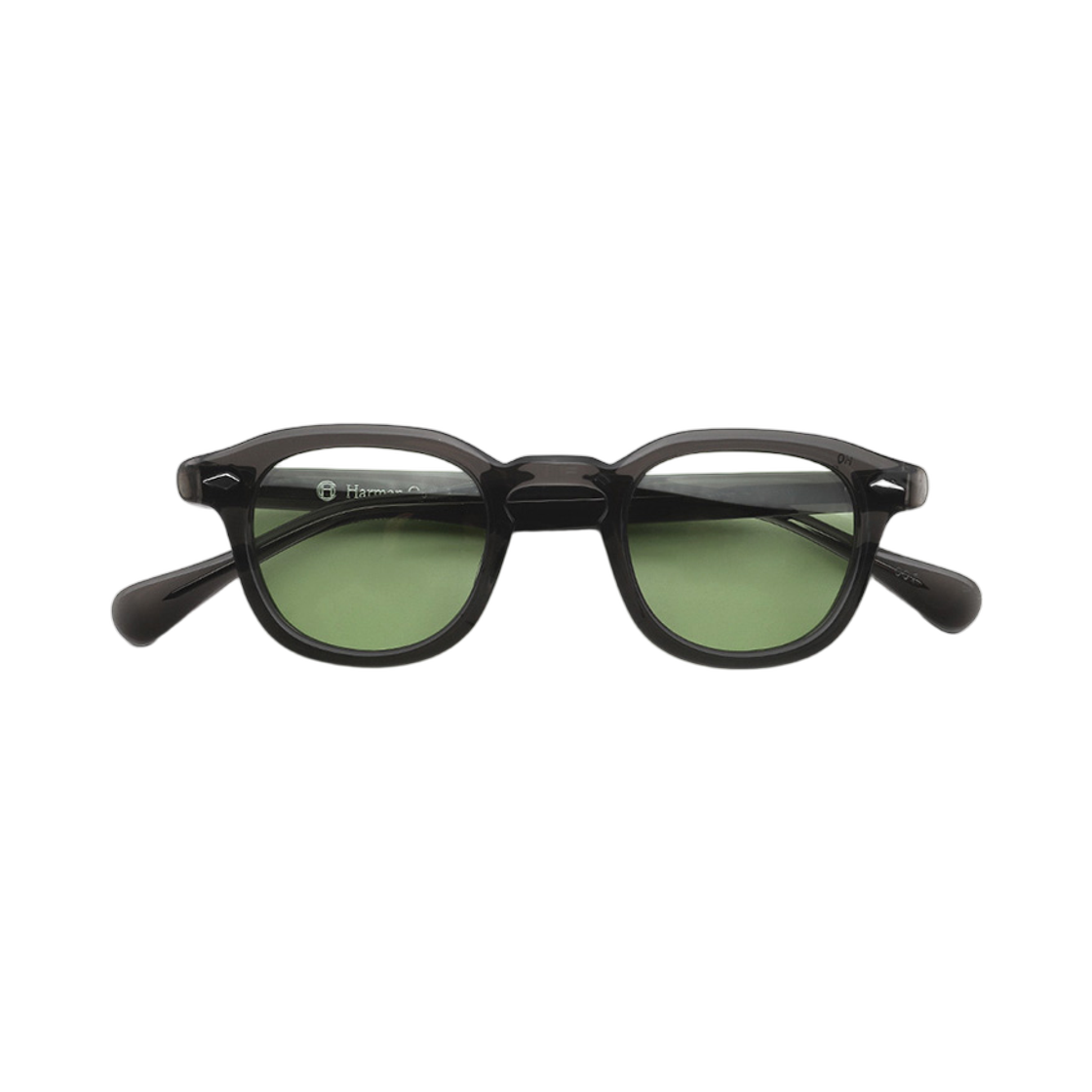 - Harman Optical Wallis Celluloid Gray Clear Green Lenses