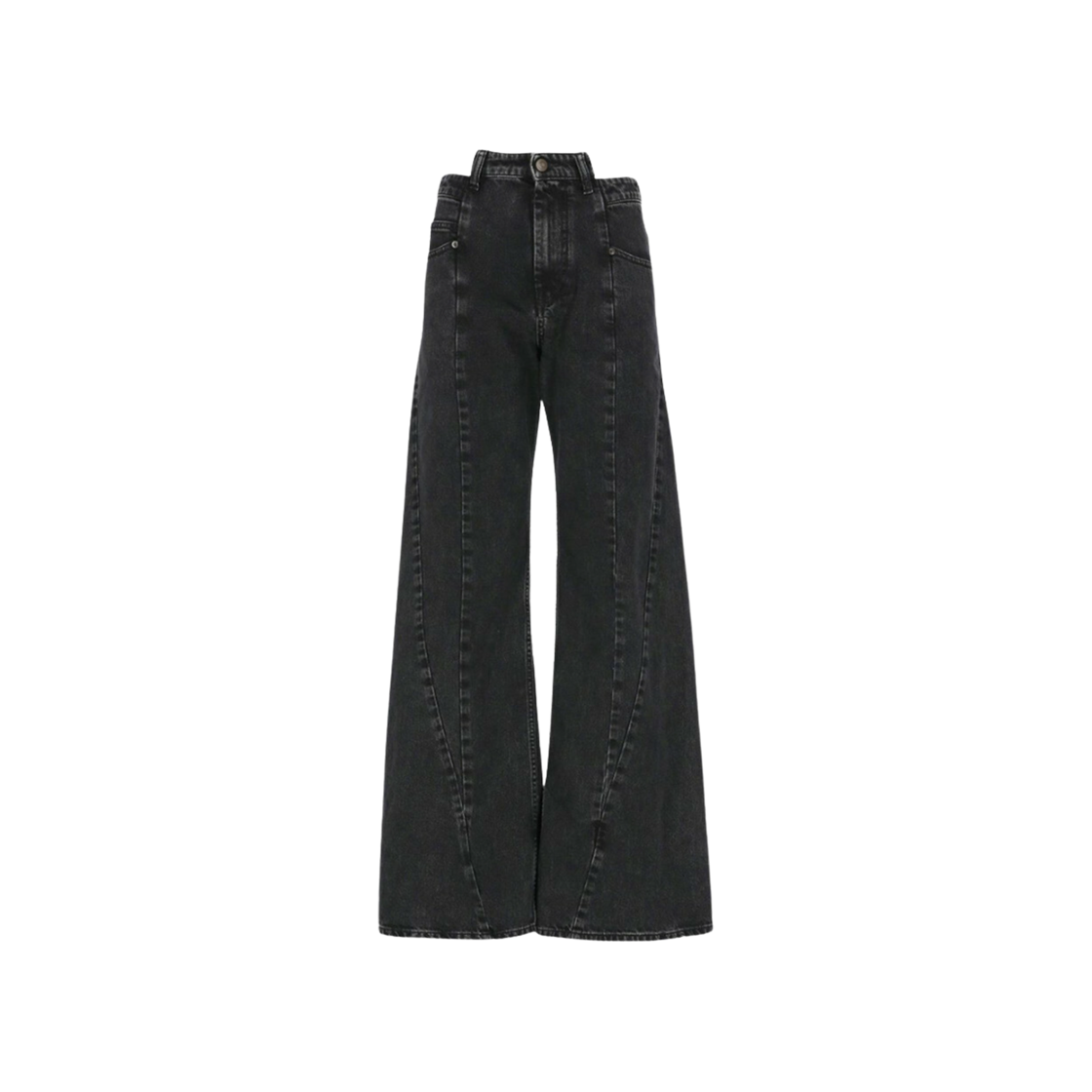 S51LA0133S30496961 (W) Maison Margiela Denim Pants Black