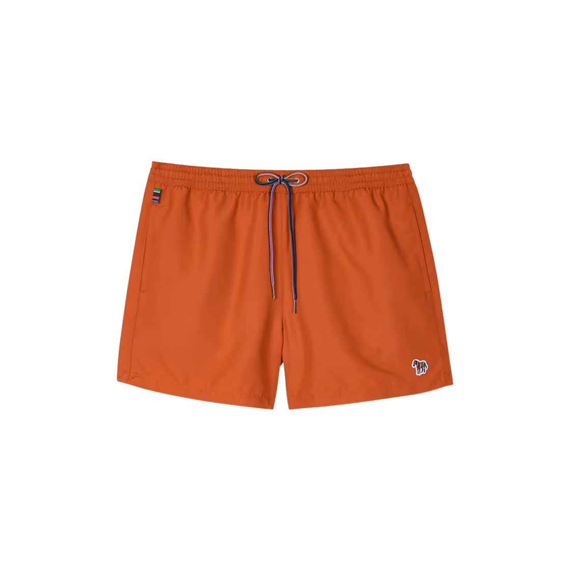 M1A-200A-AU285-19 Paul Smith Zebra Logo Swim Shorts Rust Orange