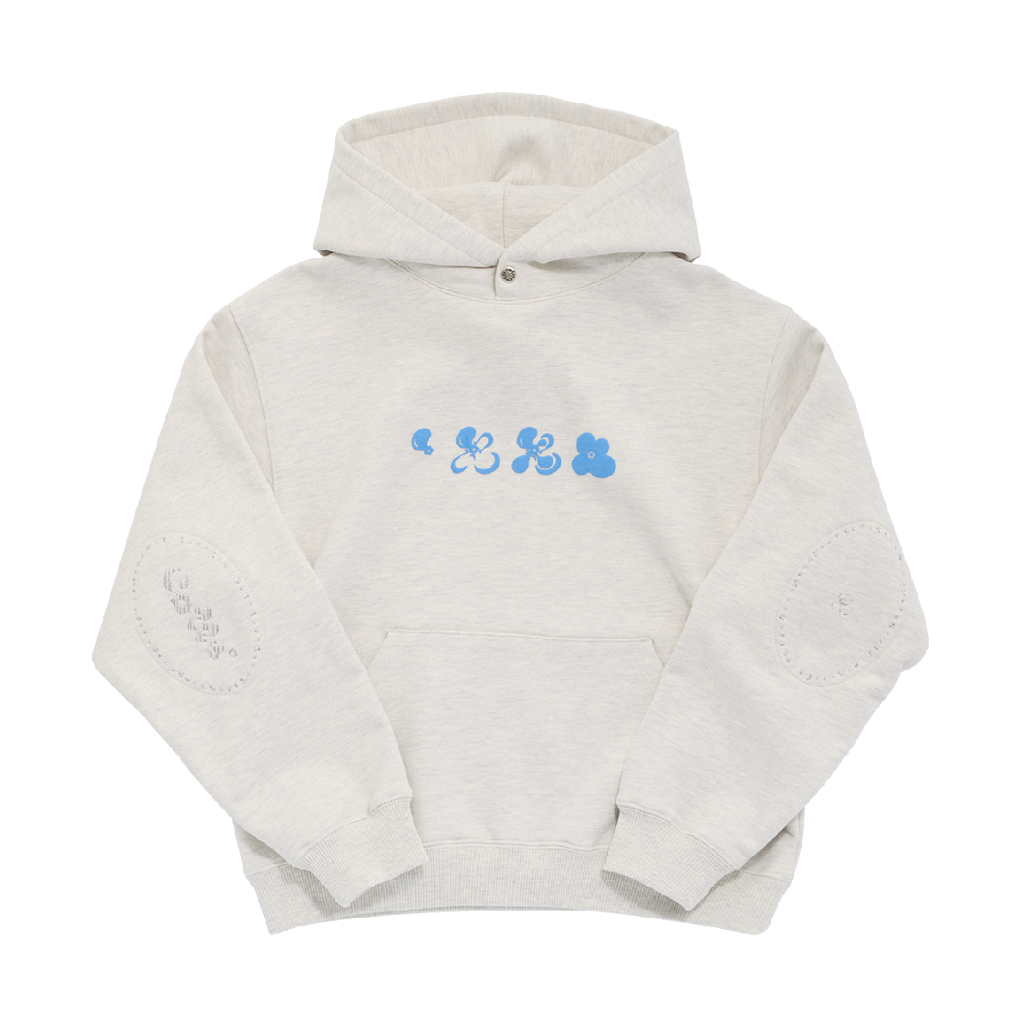 꼬떼 블라섬 저니 후디 오트밀(COTTE Blossom Journey Hoodie Oatmeal)
