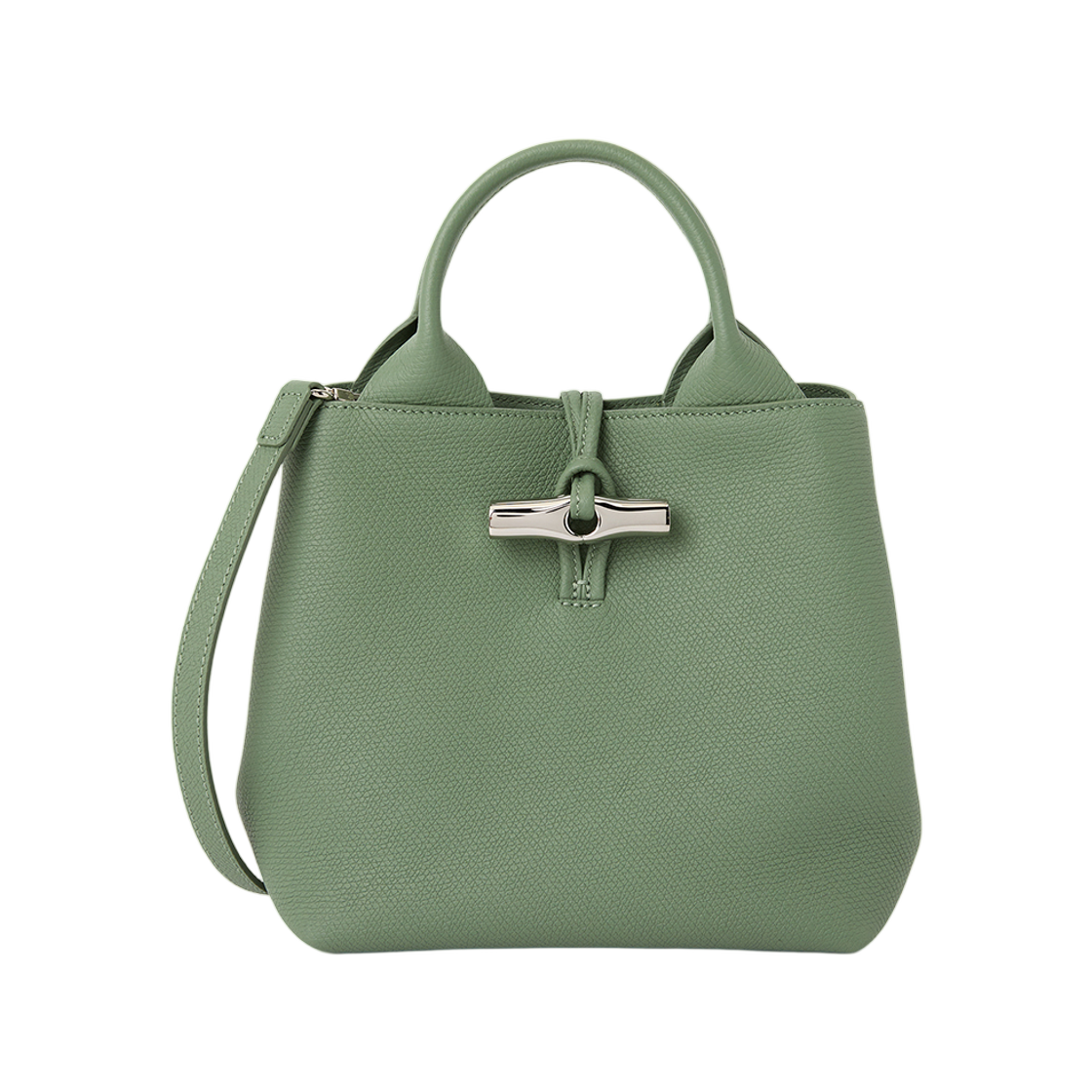 10273HFPM16 Longchamp Le Roseau S Tote Bag Oregano