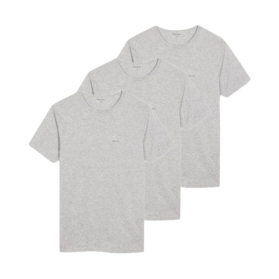 M1A-389-M3PK-70 Paul Smith Short Sleeve T-Shirt Grey (3 Pack)