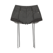 OJOS Micro Wool Shorts Grey