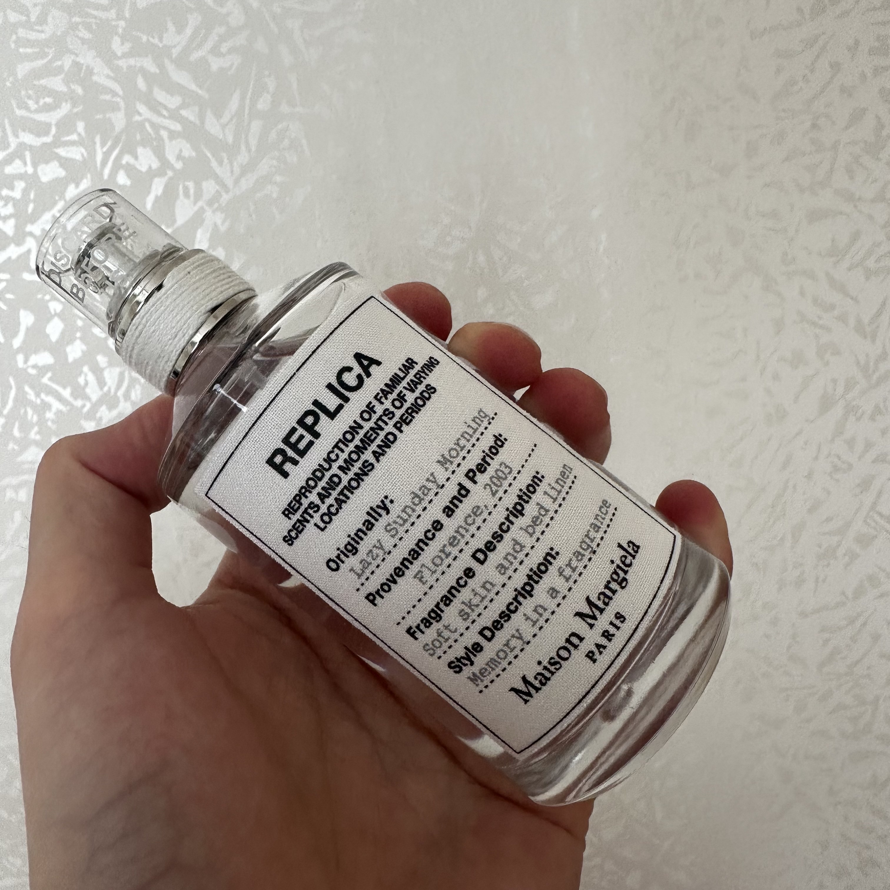 Maison Margiela Replica Lazy Sunday Morning Eau De Toilette 100ml 착용 스타일