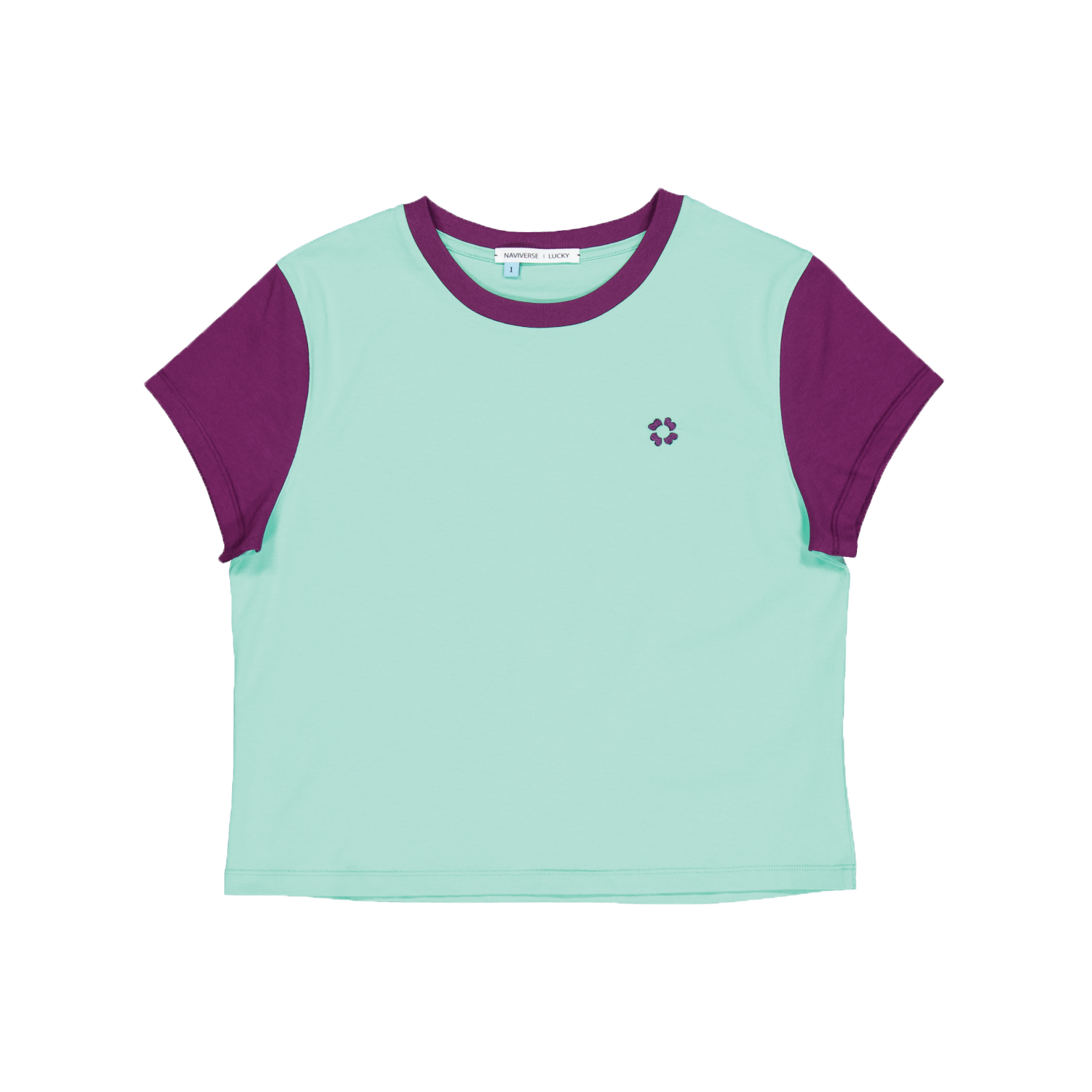 2070537344371 NAVIVERSE Baby Clova Top_Mint