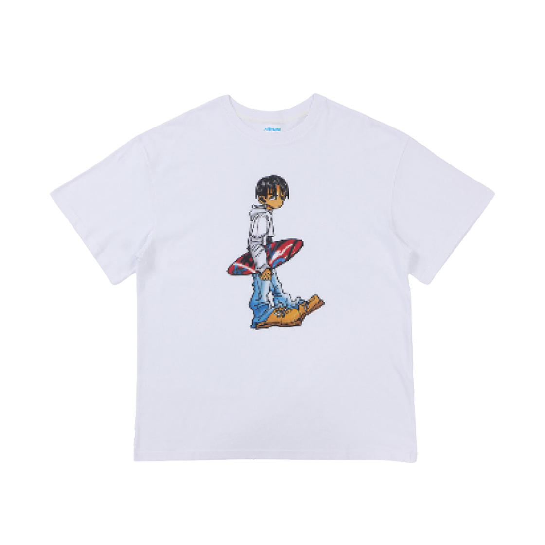 - 2025 NCT Wish Pop Up Find Your Color Illustration T-Shirt Riku Ver.