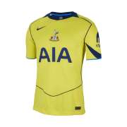 Nike Tottenham Hotspur 2025/26 Stadium 3rd Dri-FIT Total 90 Replica Jersey Dynamic Yellow Blue Void Pacific Blue (Non Marking Ver.)