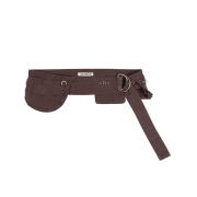 COYSEIO Cotton Belt Bag Wine