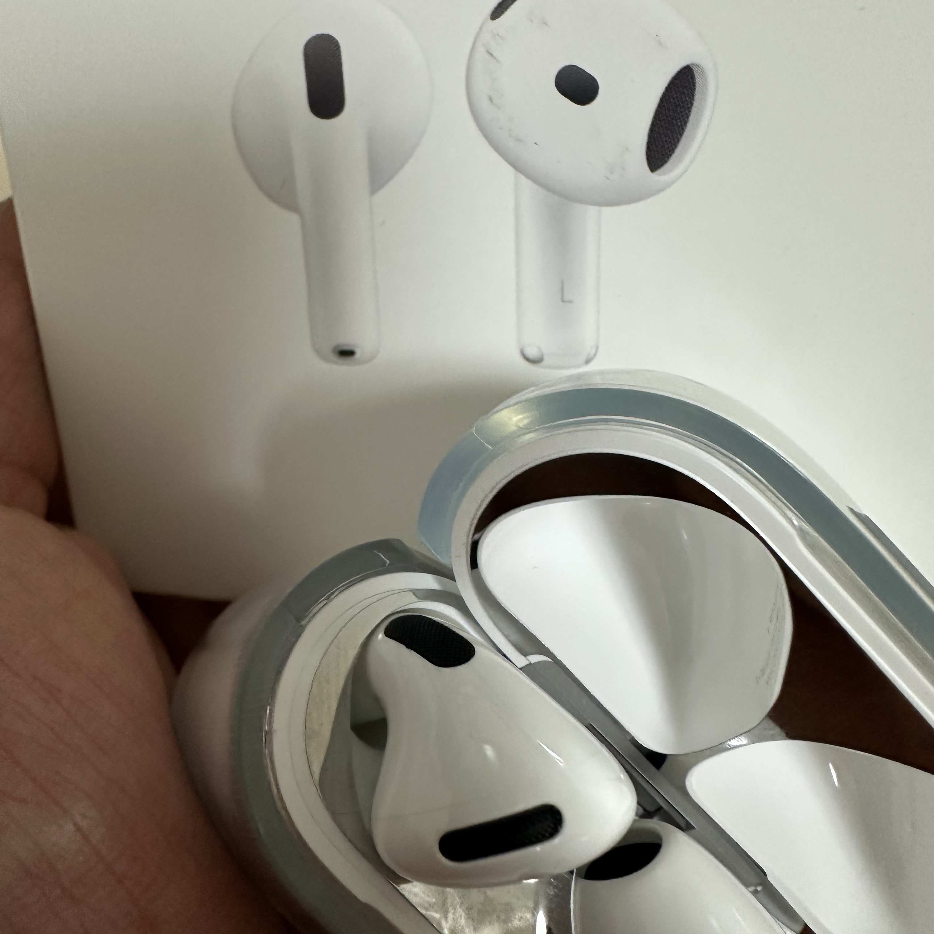 Apple Airpods 4th Gen (Korean Ver.) 착용 스타일