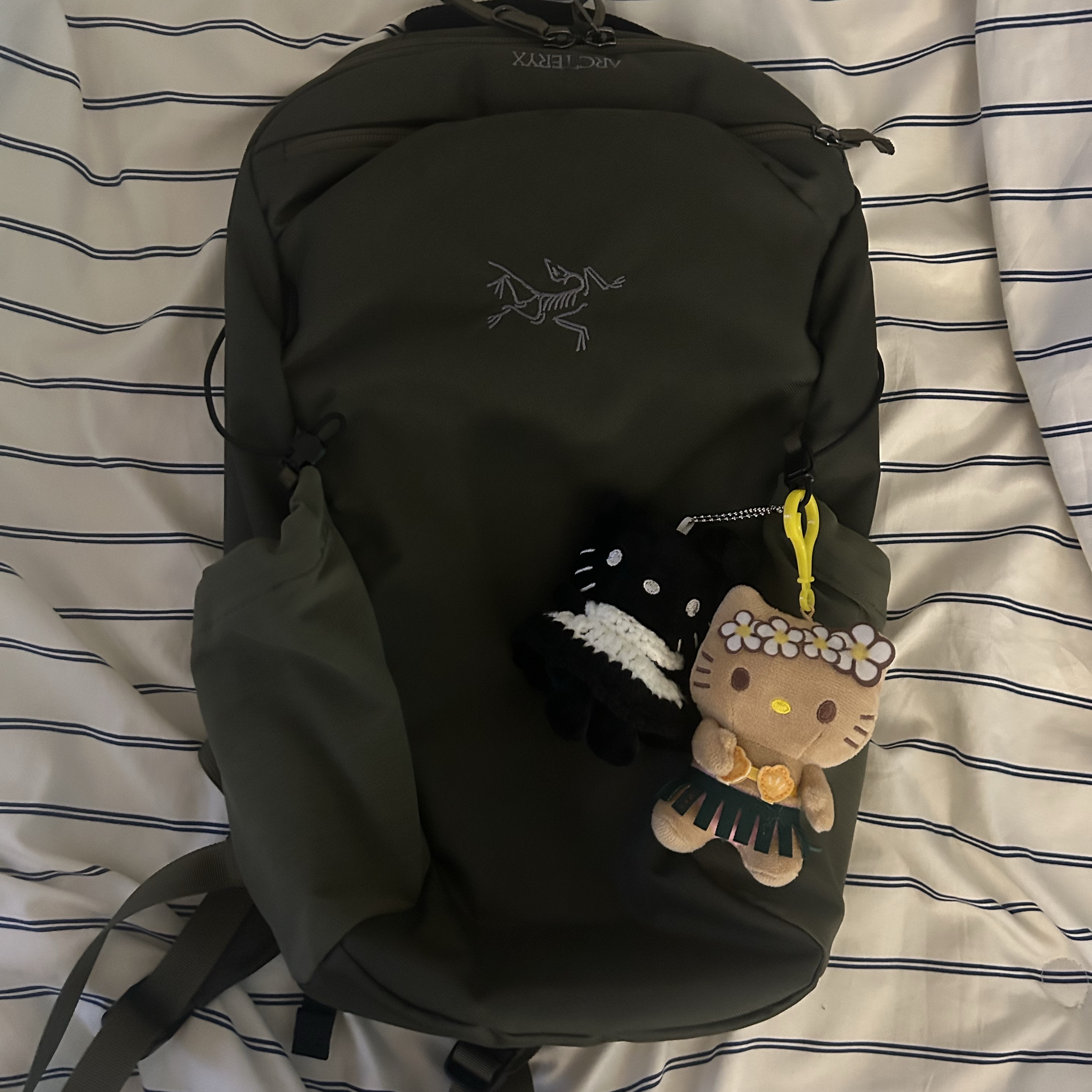 Arc'teryx Mantis 16 Backpack Tatsu 착용 스타일