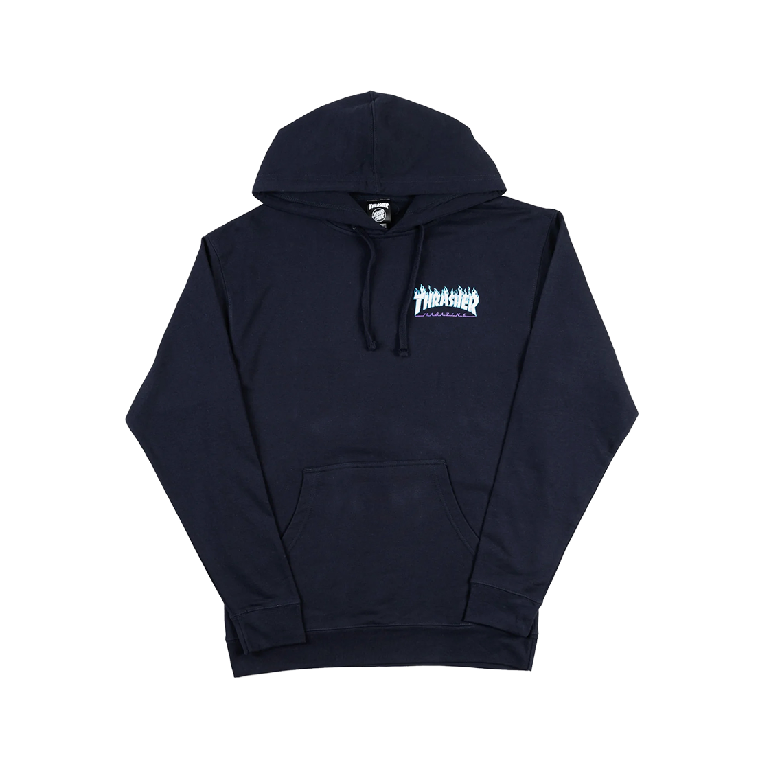 트레셔 플레임 닷 풀오버 후디드 스웨트셔츠 네이비(Thrasher Flame Dot Pullover Hooded Sweatshirt Navy)