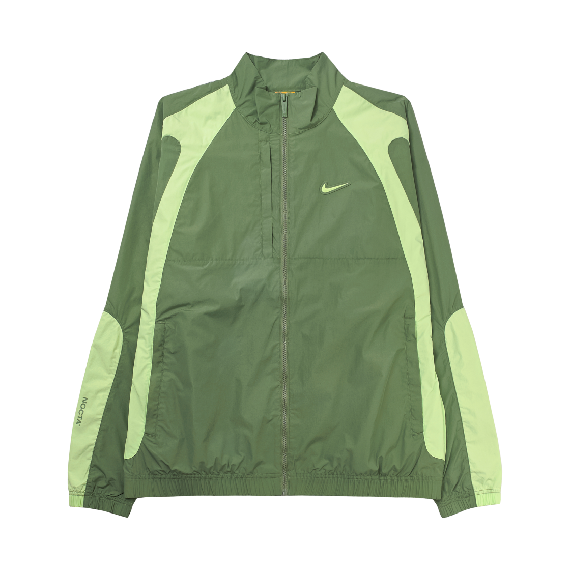 나이키 x 드레이크 녹타 나일론 트랙 자켓 오일 그린 (FN7666-386)(Nike x Drake Nocta Nylon Track Jacket Oil Green (FN7666-386))