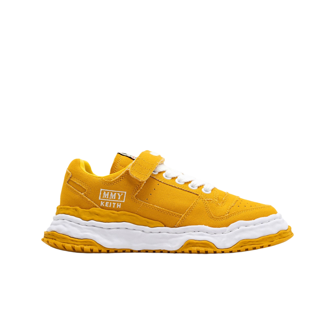 메종 미하라 야스히로 키스 OG 솔 캔버스 로우탑 스니커즈 옐로우(Maison Mihara Yasuhiro Keith OG Sole Canvas Low-top Sneakers Yellow) - 1