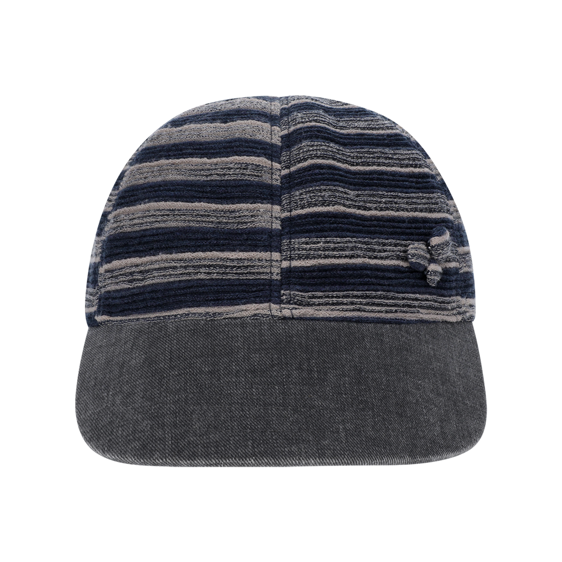 코이세이오 피치 스트라이프 캡 네이비(COYSEIO Peach Stripe Cap Navy)