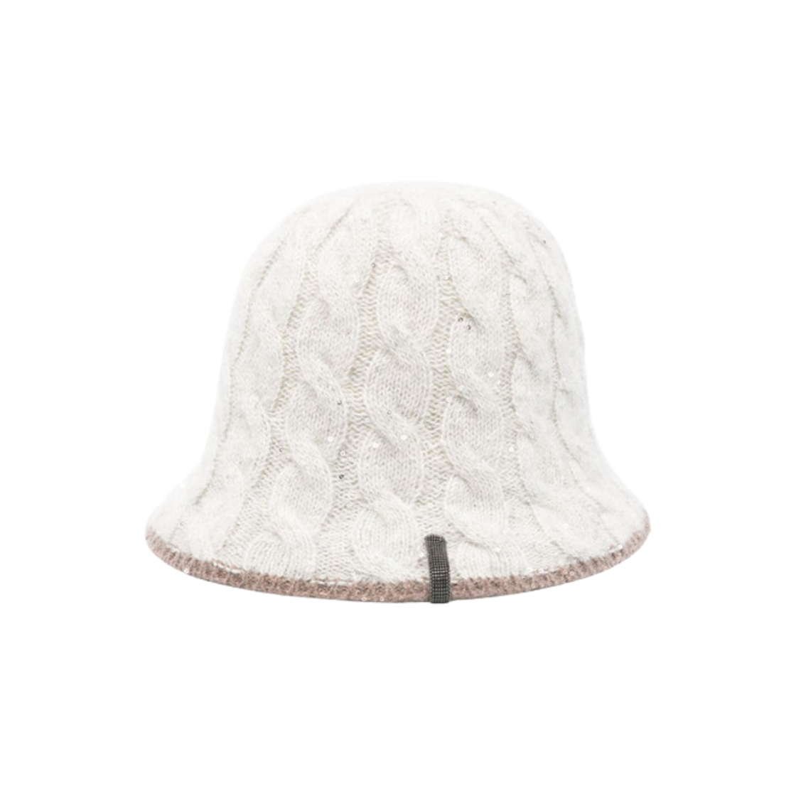 (W) 브루넬로 쿠치넬리 울 버킷햇 화이트((W) Brunello Cucinelli Wool Bucket Hat White) - 1