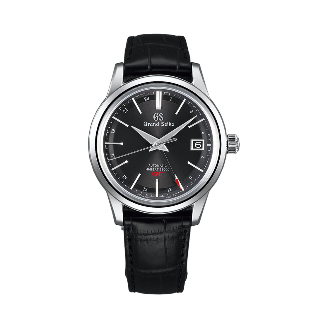 그랜드 세이코 엘레강스 컬렉션 SBGJ251 39.5mm 스테인리스 스틸 크로커다일 레더 스트랩(Grand Seiko Elegance Collection SBGJ251 39.5mm Stainless Steel Crocodile Leather Strap)