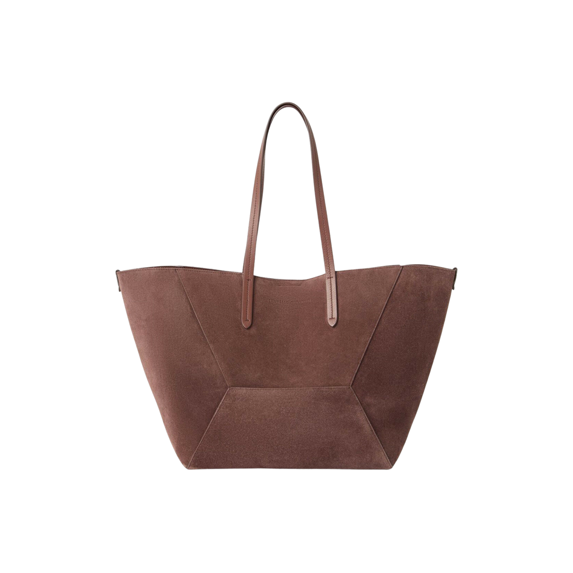 MBDLD2571P-C4181 Brunello Cucinelli Suede Tote Bag Bordeaux