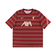 Nike Liverpool FC 2021/22 Pre-Match Short Sleeve Football Top Team Red Bright Crimson (Non Marking Ver.)