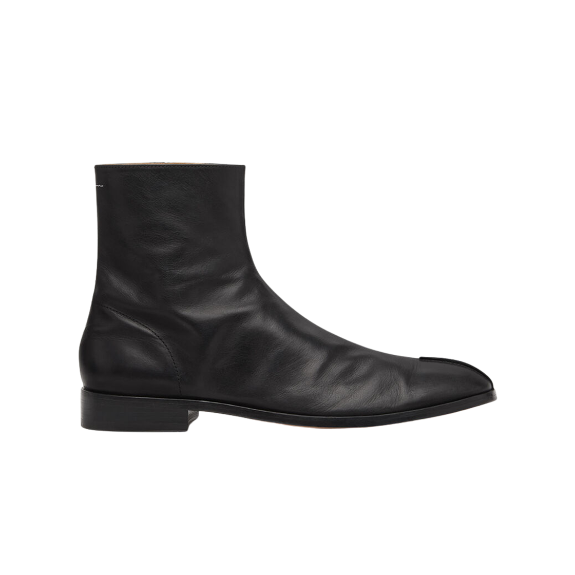 SH1WU0011P5000T8013 MM6 Maison Margiela New Classic Stitch Ankle Boots Black