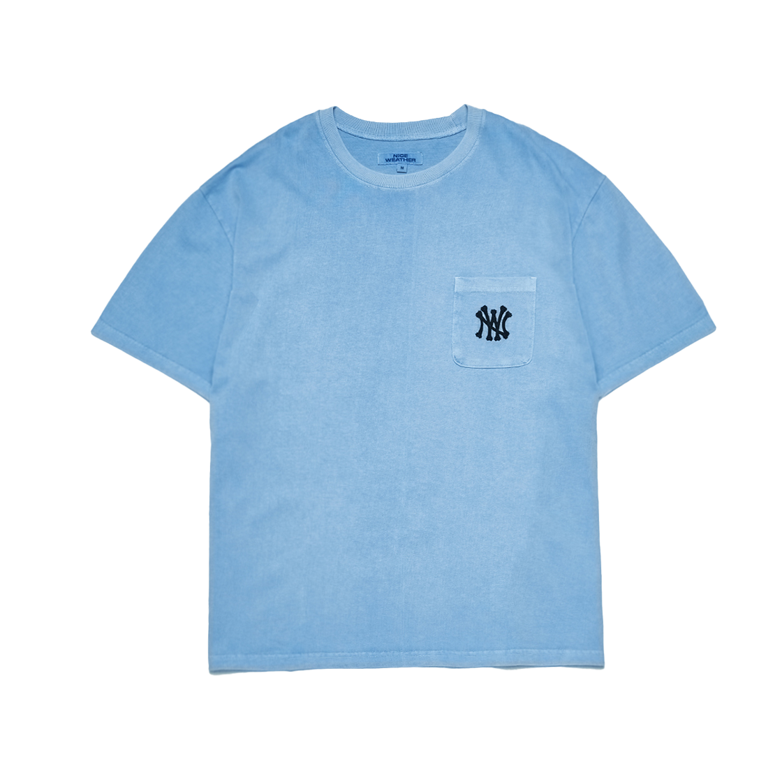 S34735_copy_copy_copy Nice Weather Apparel NW BONE POCKET T-SHIRT BLUE