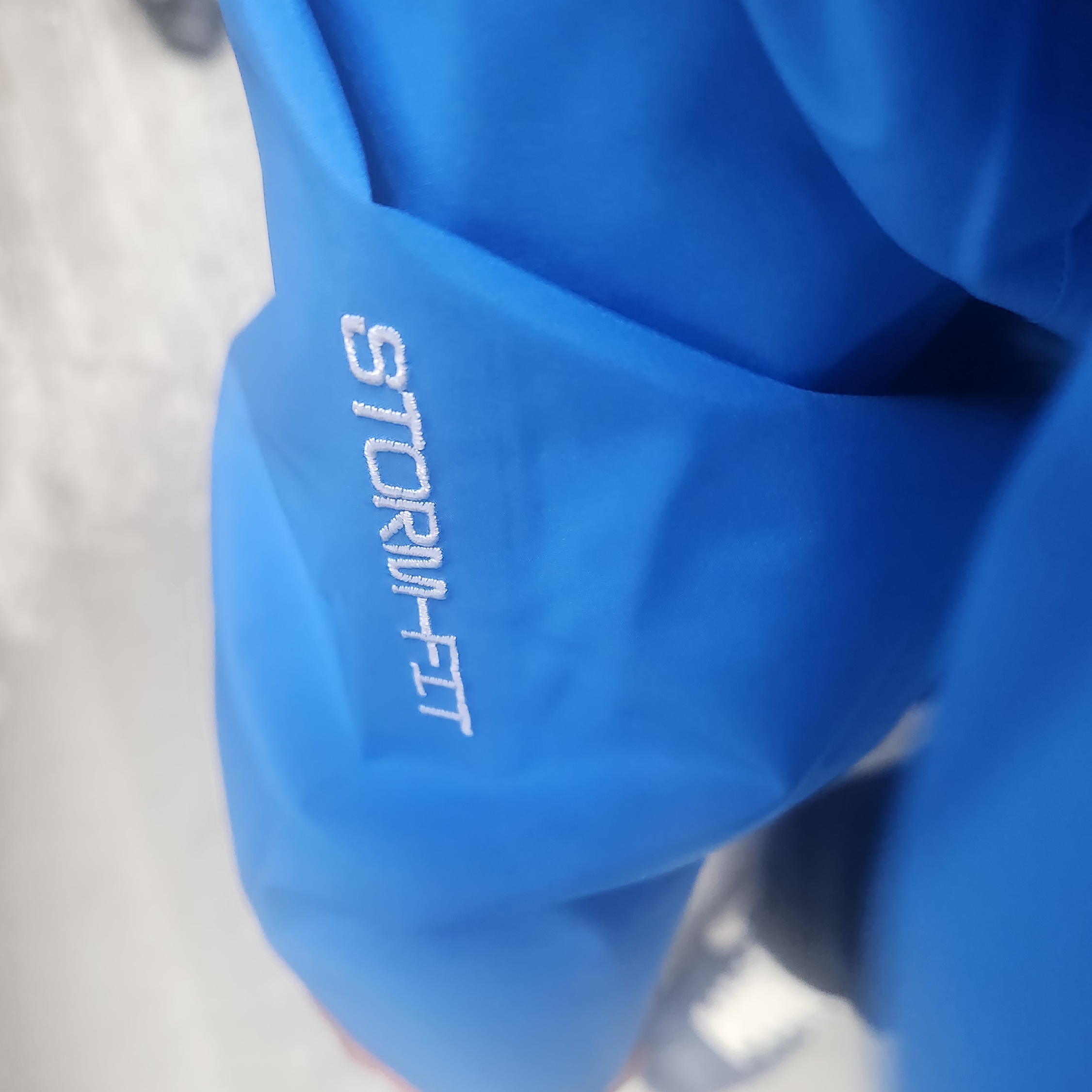 Nike ACG Storm-Fit ADV Cascade Rains Full Zip Jacket Light Photo Blue Summit White - Asia 착용 스타일 - 1