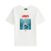 (Kids) Kith x Jaws Poster Vintage T-Shirt White