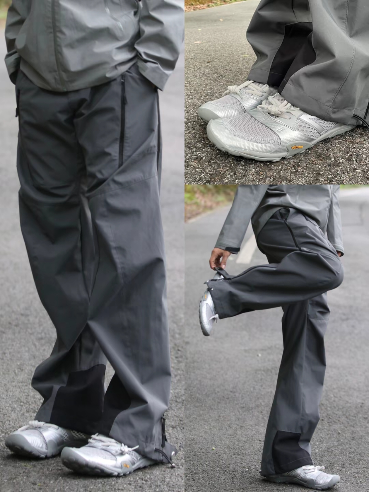 New Balance Minimus MT10O Slate Grey Silver Metallic 착용 스타일 - 1