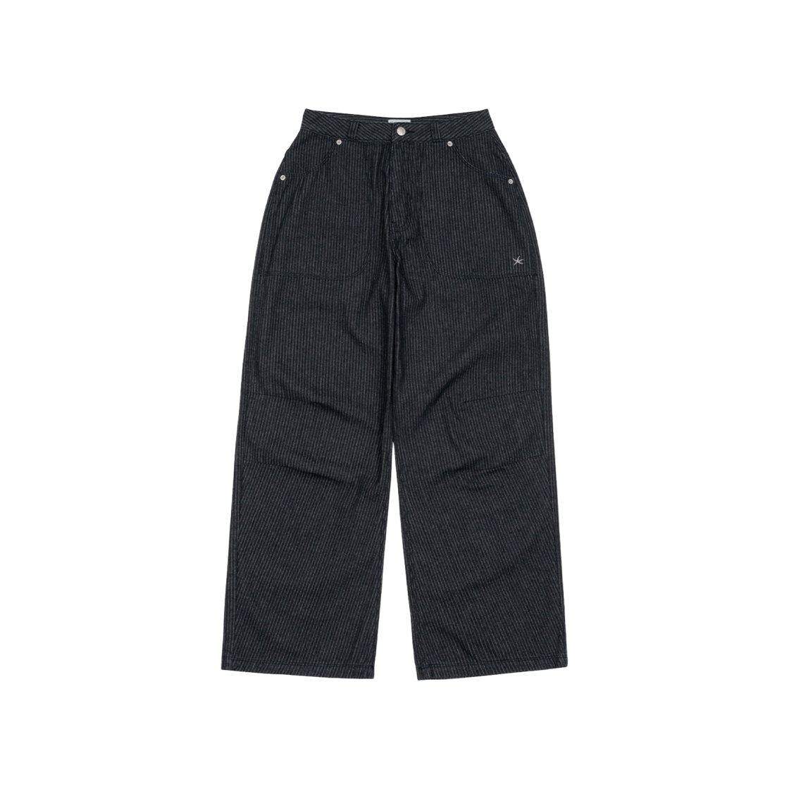더콜디스트모먼트 TCM 스타피쉬 핀 스트라이프 팬츠 블랙(The Coldest Moment TCM Starfish Pin Stripe Pants Black)