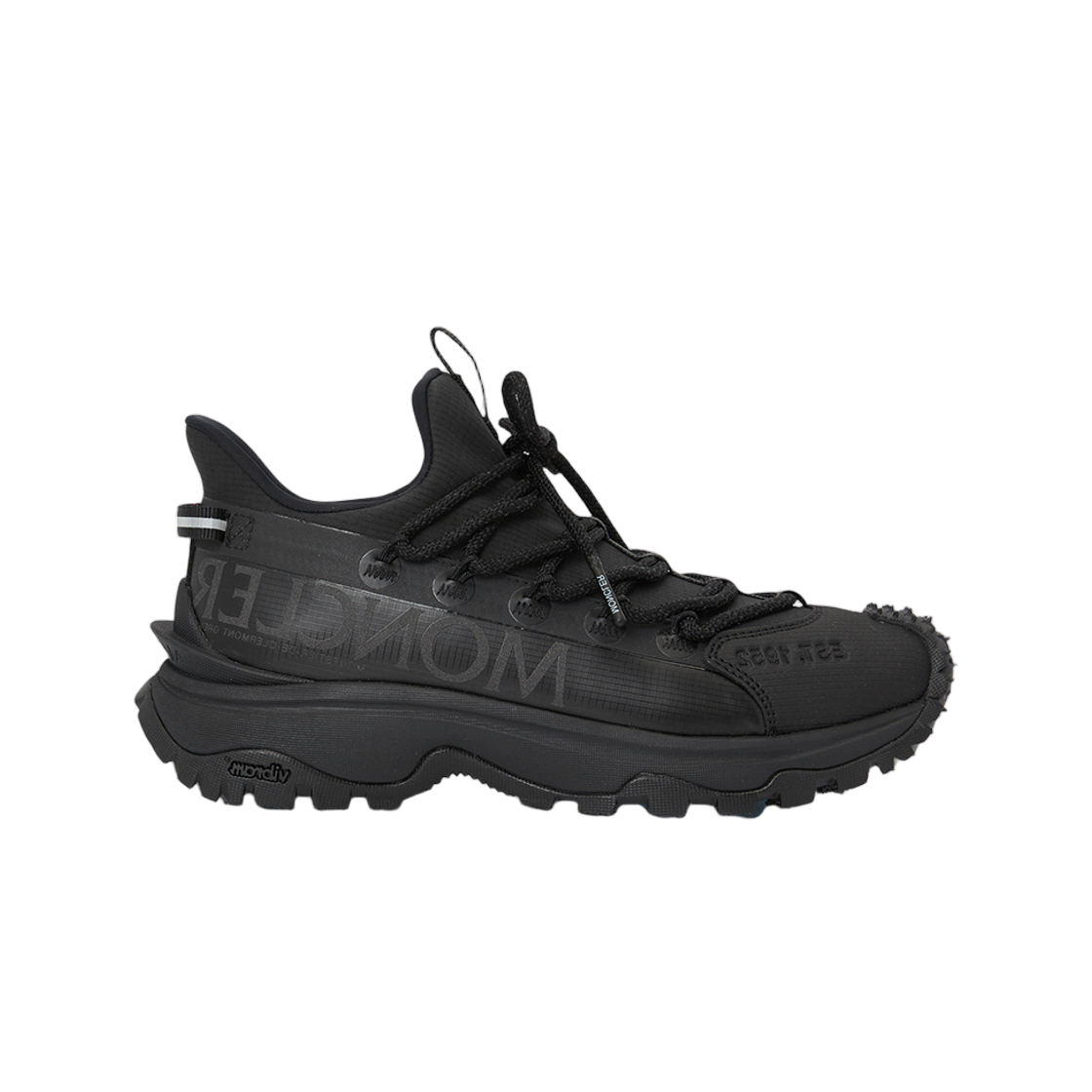 (W) 몽클레르 트레일그립 라이트2 스니커즈 블랙 - 25FW((W) Moncler Trailgrip Lite2 Sneakers Black - 25FW)