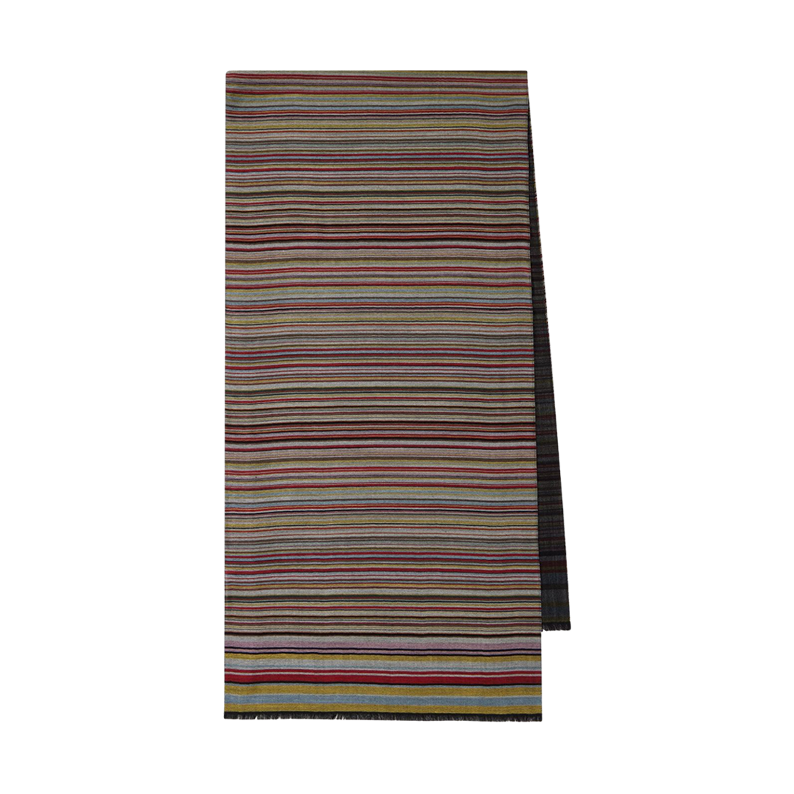 M1A-150P-N129-92 Paul Smith Stripe Signature Scarf Multi Color