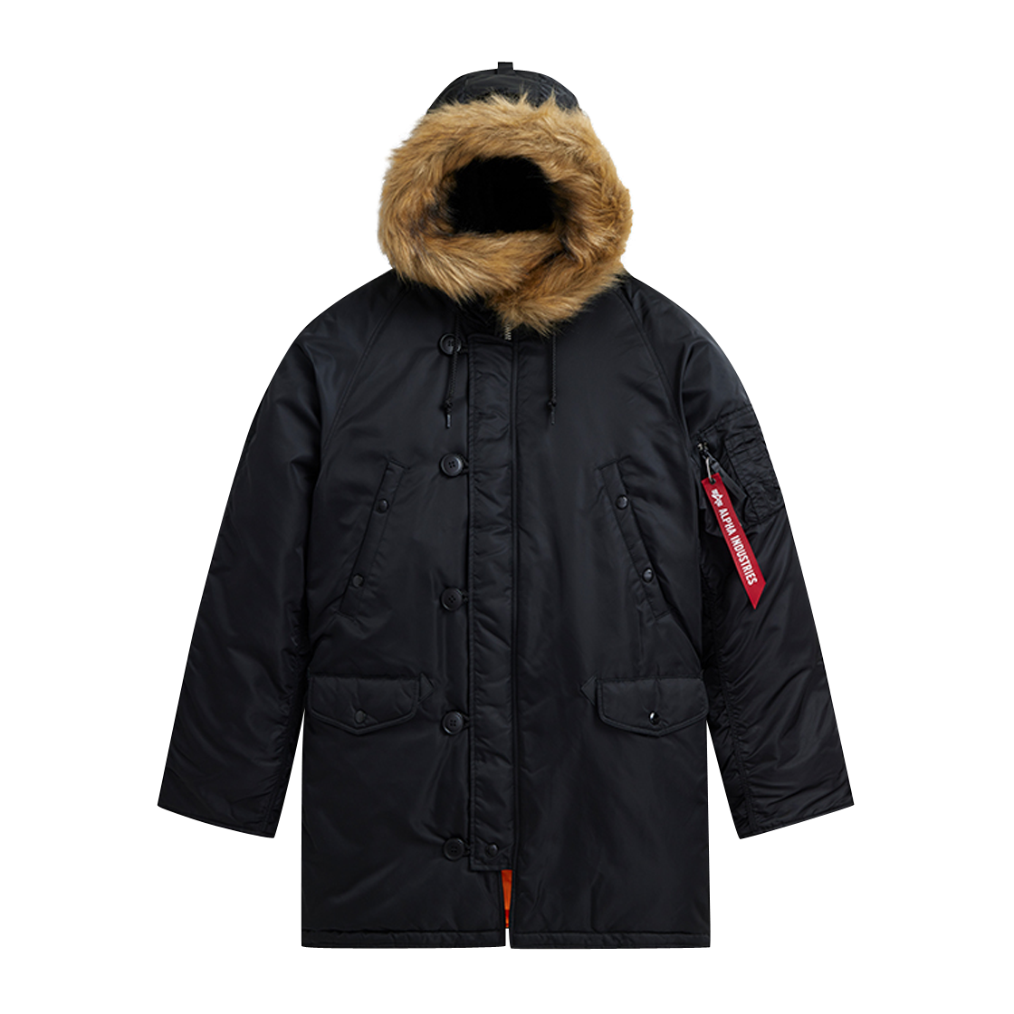 AIMSI0000020BLK ALPHA INDUSTRIES Slim Fit N-3B