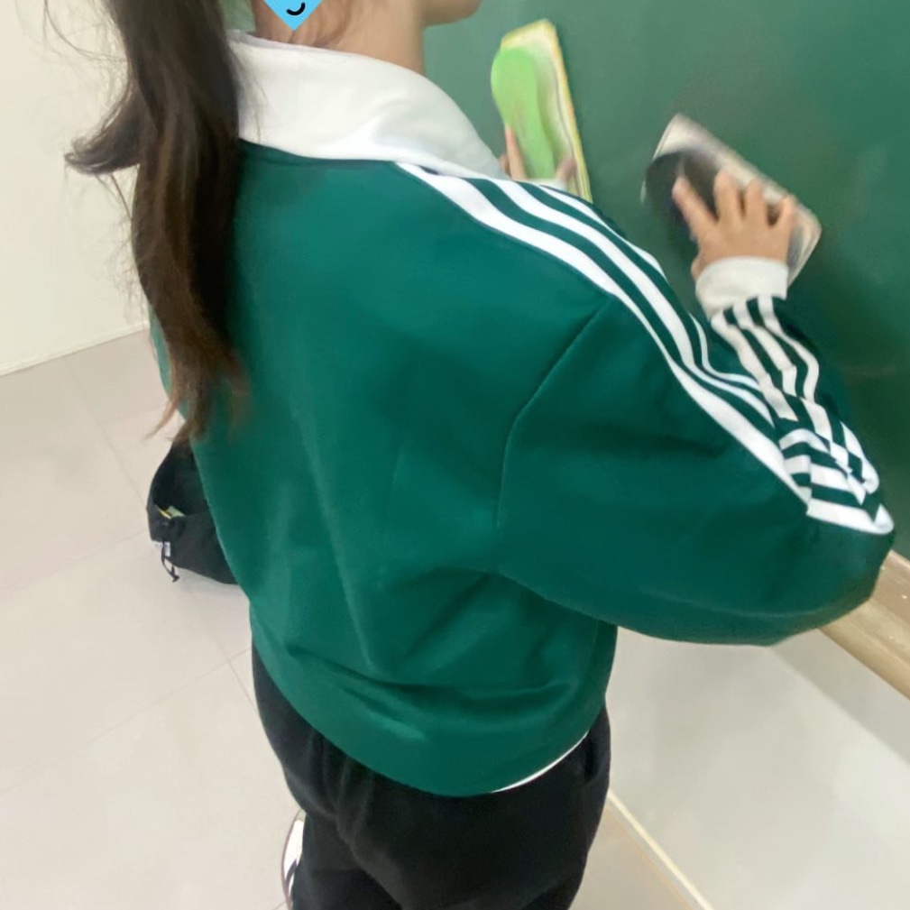 Adidas Adicolor Classics Beckenbauer Track Jacket Collegiate Green - KR Sizing 착용 스타일