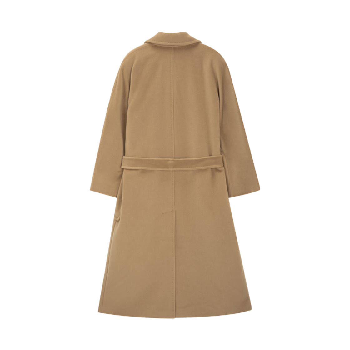 (W) 막스마라 로크리 울 캐시미어 코트 카멜((W) Max Mara Locri Wool Cashmere Coat Camel) - 2