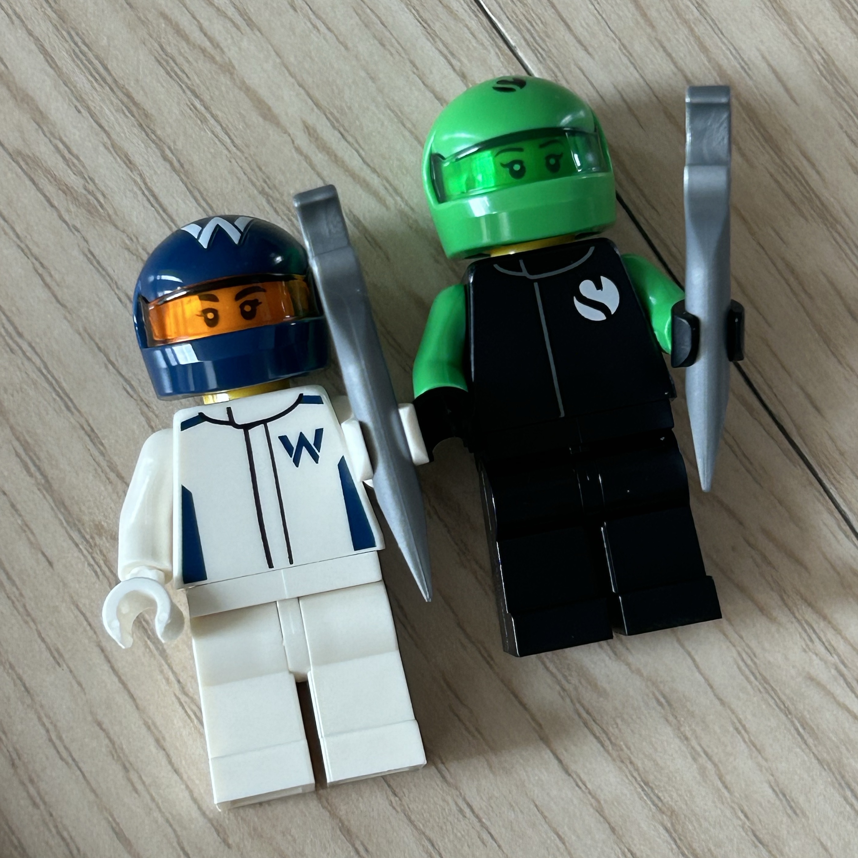 Lego Speed Champions Williams Racing FW46 F1 Race Car, Lego Speed Champions KICK Sauber F1 Team C44 Race Car 착용 스타일 - 2