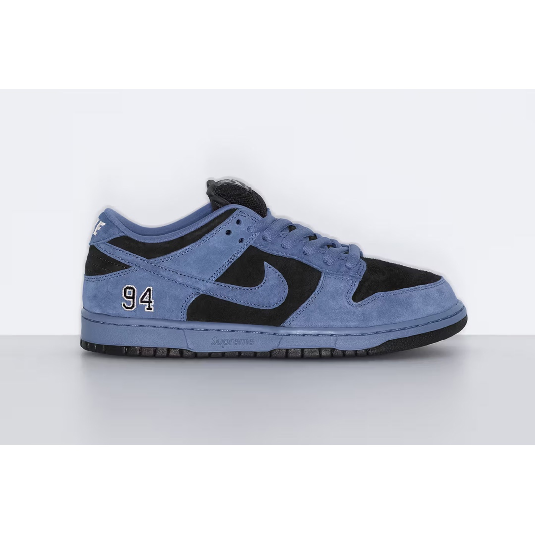 Nike x Supreme SB Dunk Low Ocean Fog, Nike x Supreme SB Dunk Low Camper Green 착용 스타일 - 3