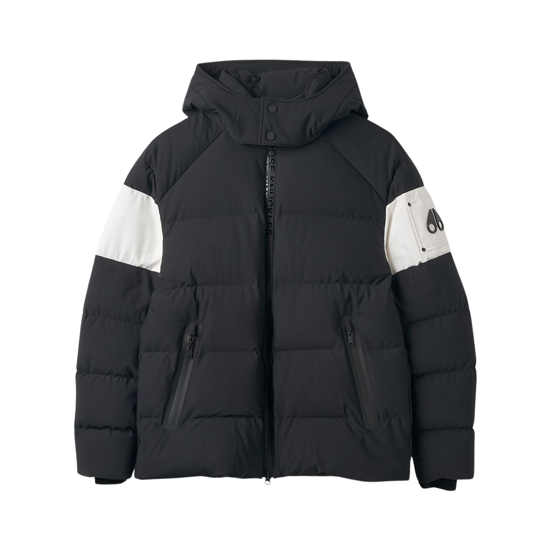 무스너클 스트라이버스 로우 자켓 블랙(Moose Knuckles Strivers Row Jacket Black)