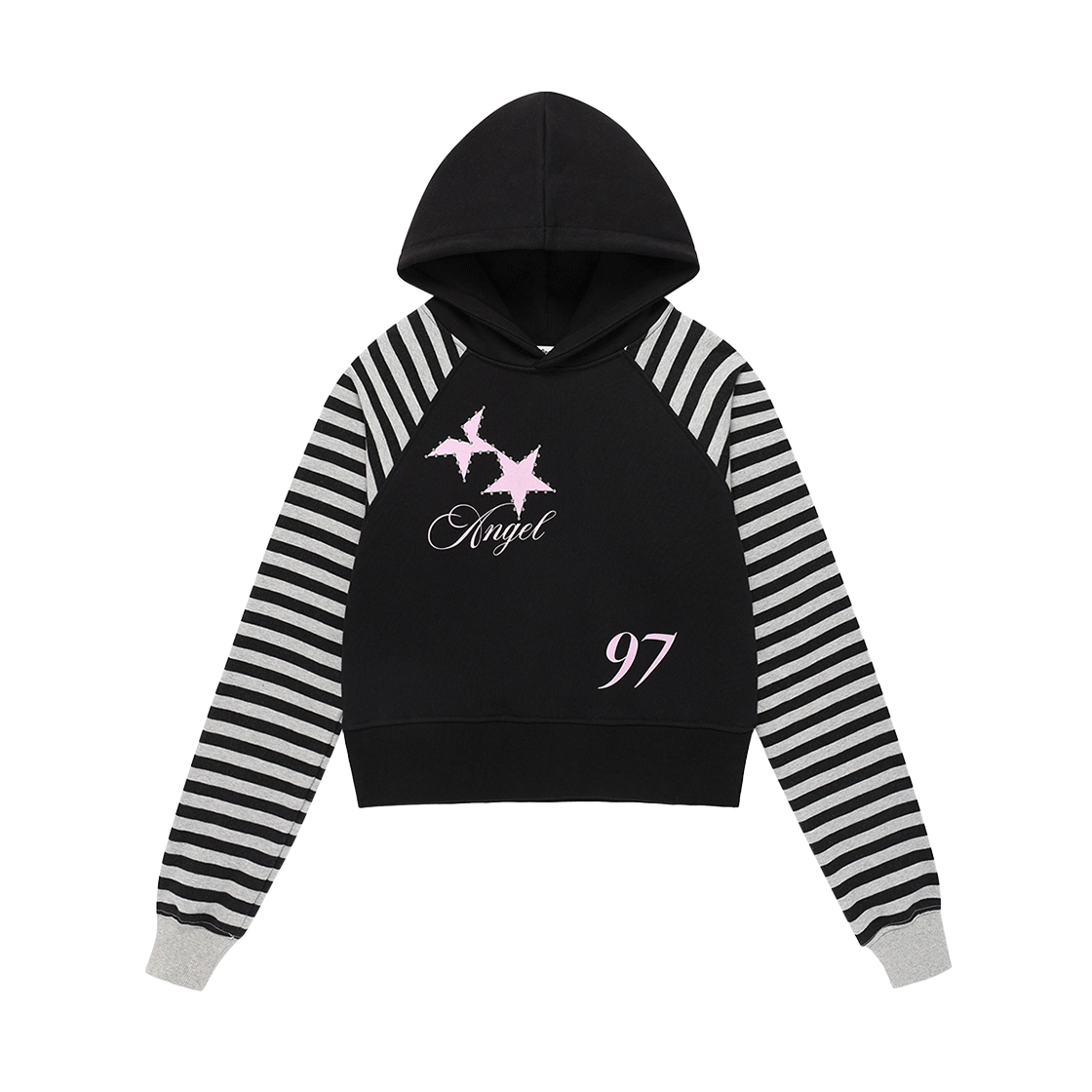 CV2FFFM402ABK CAVISH W Angel Twin Star Hoodie Black