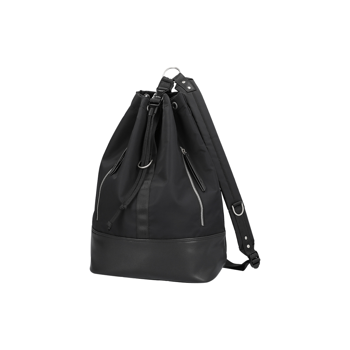 SB15ACR020101 SSRL Minimal Bucket Sling Bag Black