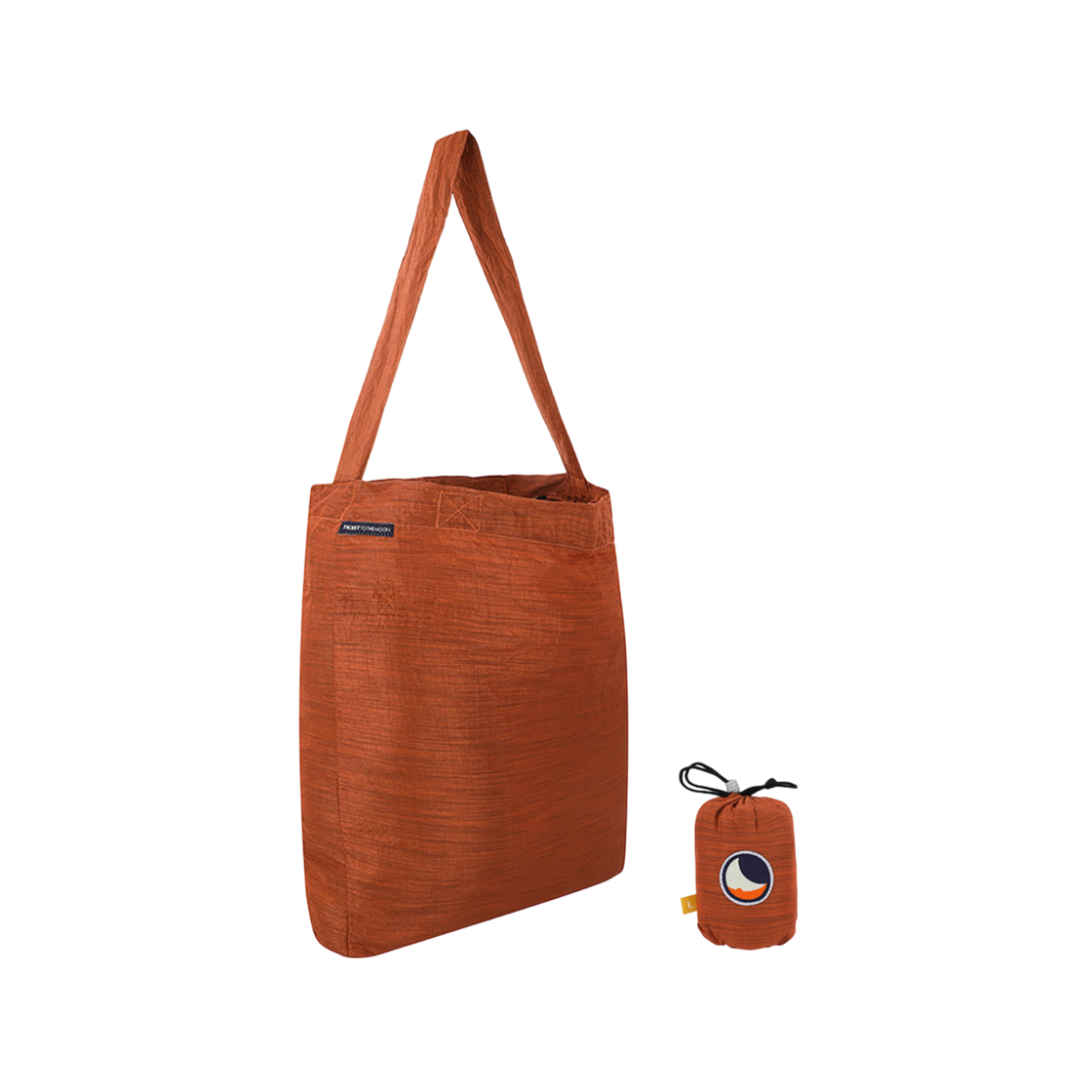 TMEBLPR4545 Ticket to the Moon Eco Bag Large Premium terracotta (30L)
