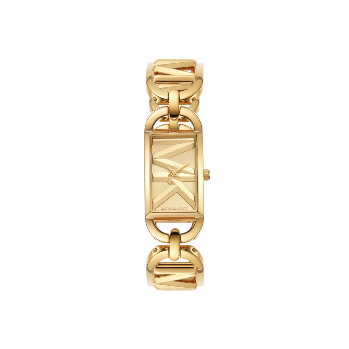 (W) 마이클 코어스 엠파이어 쓰리핸드 스테인리스 스틸 시계 골드((W) Michael Kors Empire Three-Hand Stainless Steel Watch Gold)