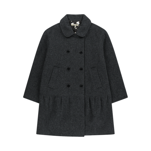 ジャケット・アウター Dunst UNISEX 2-WAY 3BUTTON CASHMERE COAT 던스트]UNISEX 2-WAY 3 BUTTON CASHMERE COAT BLACK_UDCO4D121BK