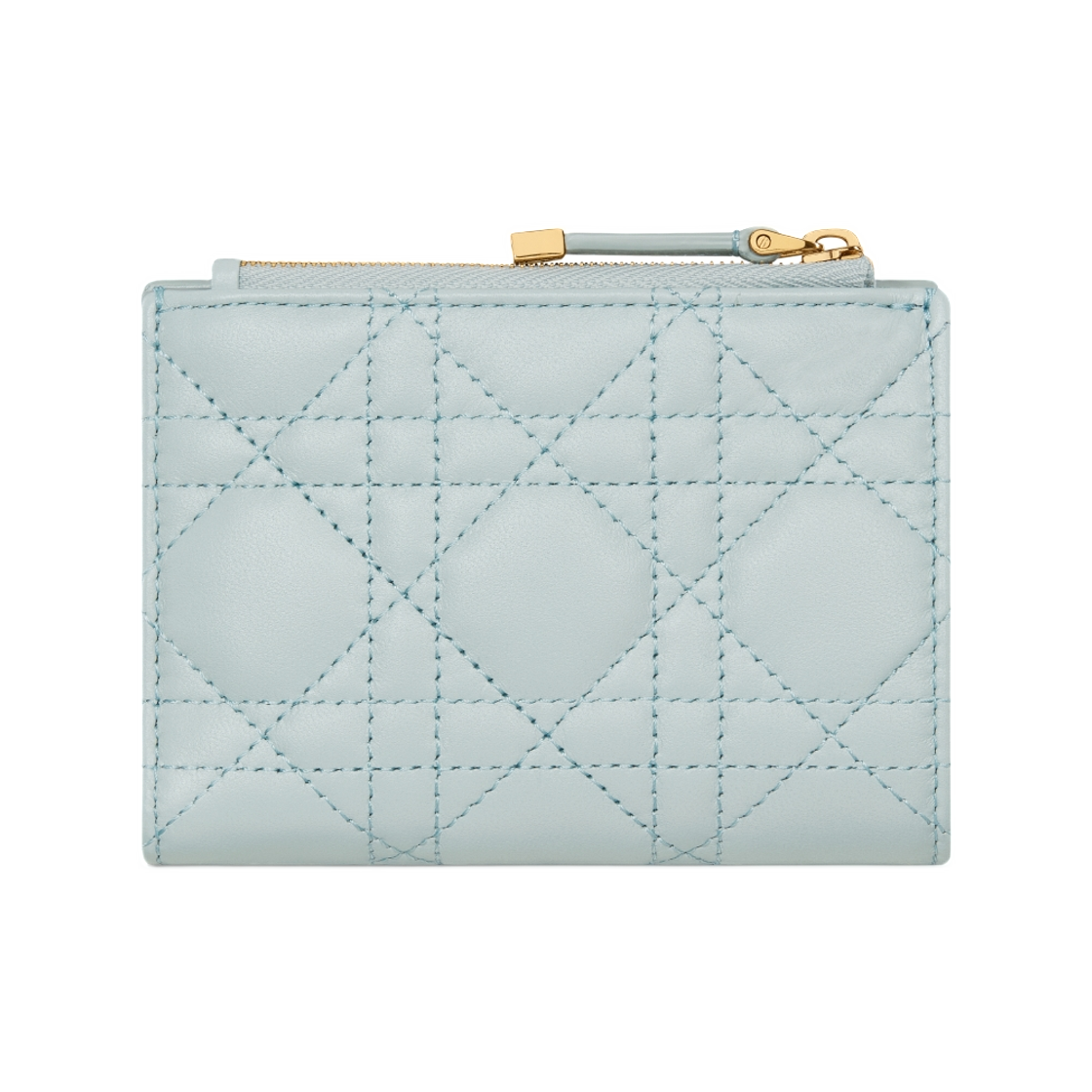 디올 졸리 달리아 월렛 까나쥬 램스킨 플래시드 블루(Dior Jolie Dahlia Wallet In Cannage Lambskin Placid Blue) - 3