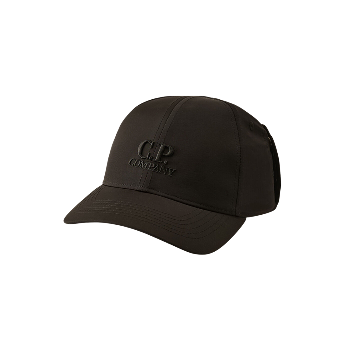 19CMAC116A005904A999 C.P. Company Chrome-R Goggle Cap Black - 25FW