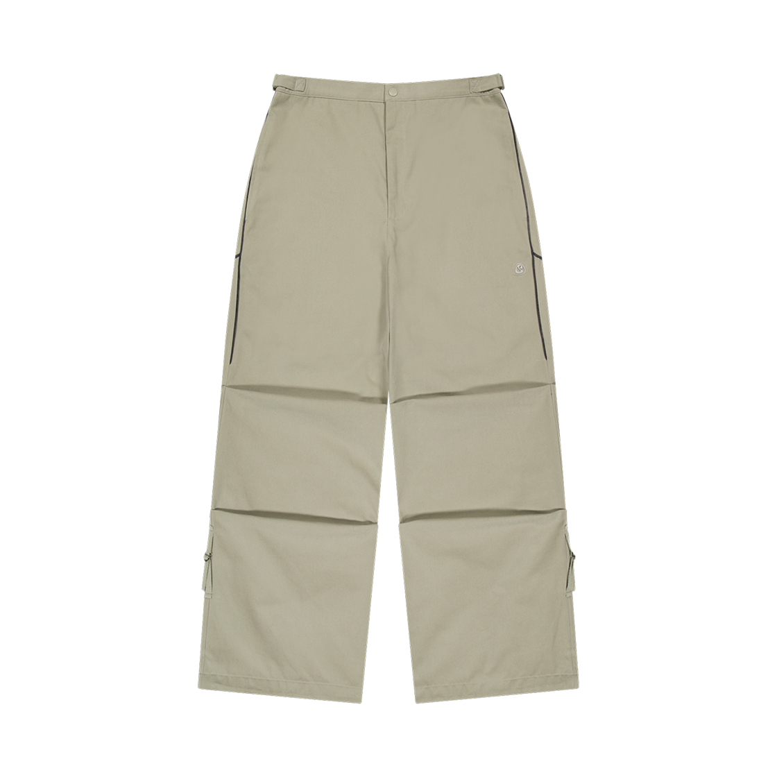 CY2503PAPO01 COYSEIO Soft Strap Line Pants Beige