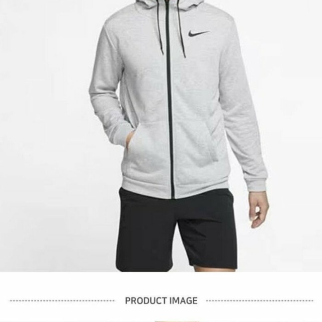Nike Dri-Fit Fleece Hoodie Grey - Asia 착용 스타일
