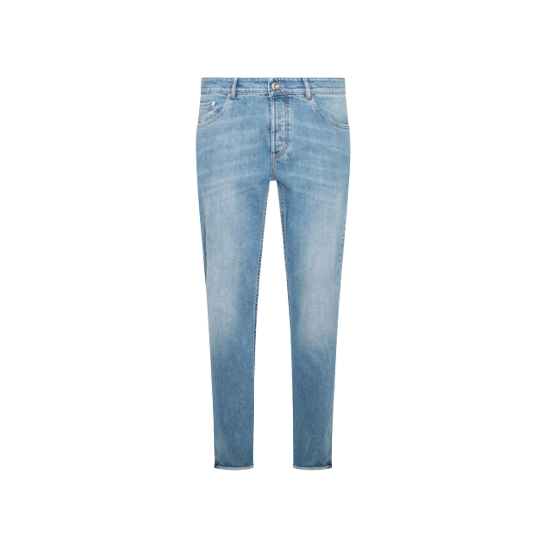 브루넬로 쿠치넬리 트레디셔널 핏 데님 팬츠 미디움 블루(Brunello Cucinelli Traditional Fit Denim Pants Medium Blue) - 1