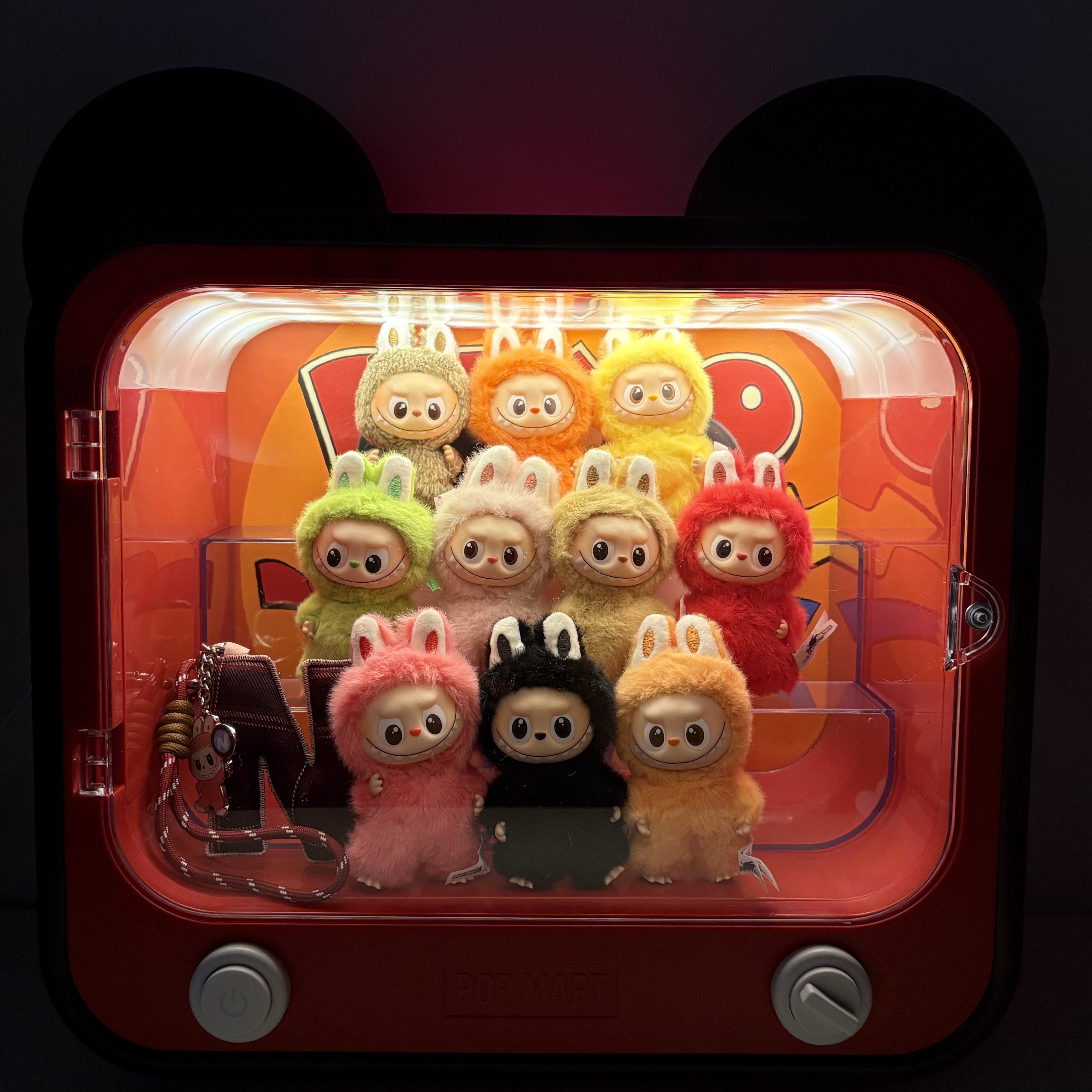 Pop Mart Labubu The Monsters Pin For Love Series Vinyl Plush Pendant Sealed Case (N-Z) (14 Blind Boxes), Pop Mart Labubu The Monsters Pin For Love Series Vinyl Plush Pendant Sealed Case (A-M) (14 Blind Boxes) 착용 스타일 - 2